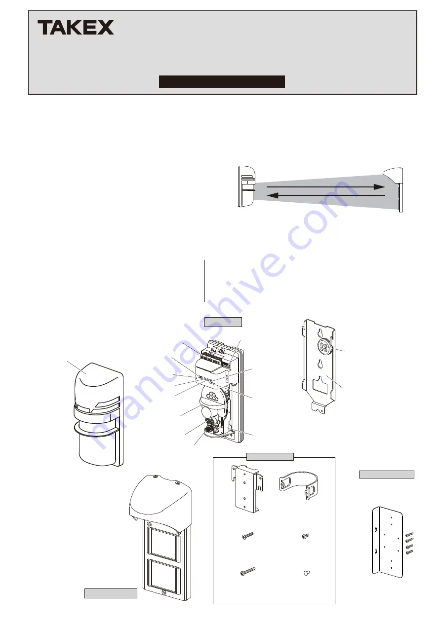 Takex PR-30BE Instruction Manual Download Page 1