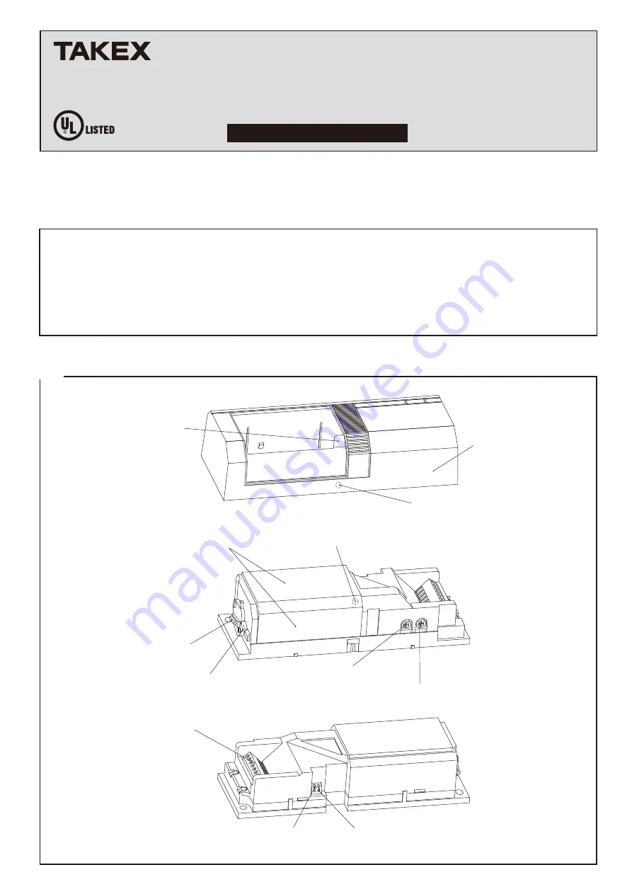 Takex PS-520E Instruction Manual Download Page 1