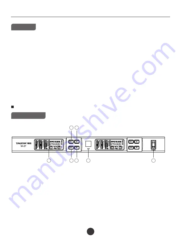 Takstar M-2F Series Manual Download Page 4