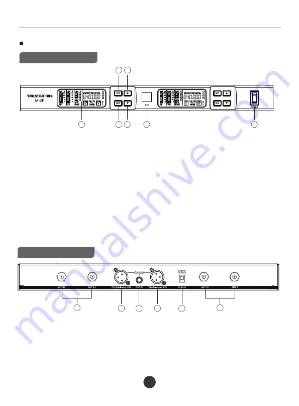 Takstar M-2F Series Manual Download Page 14