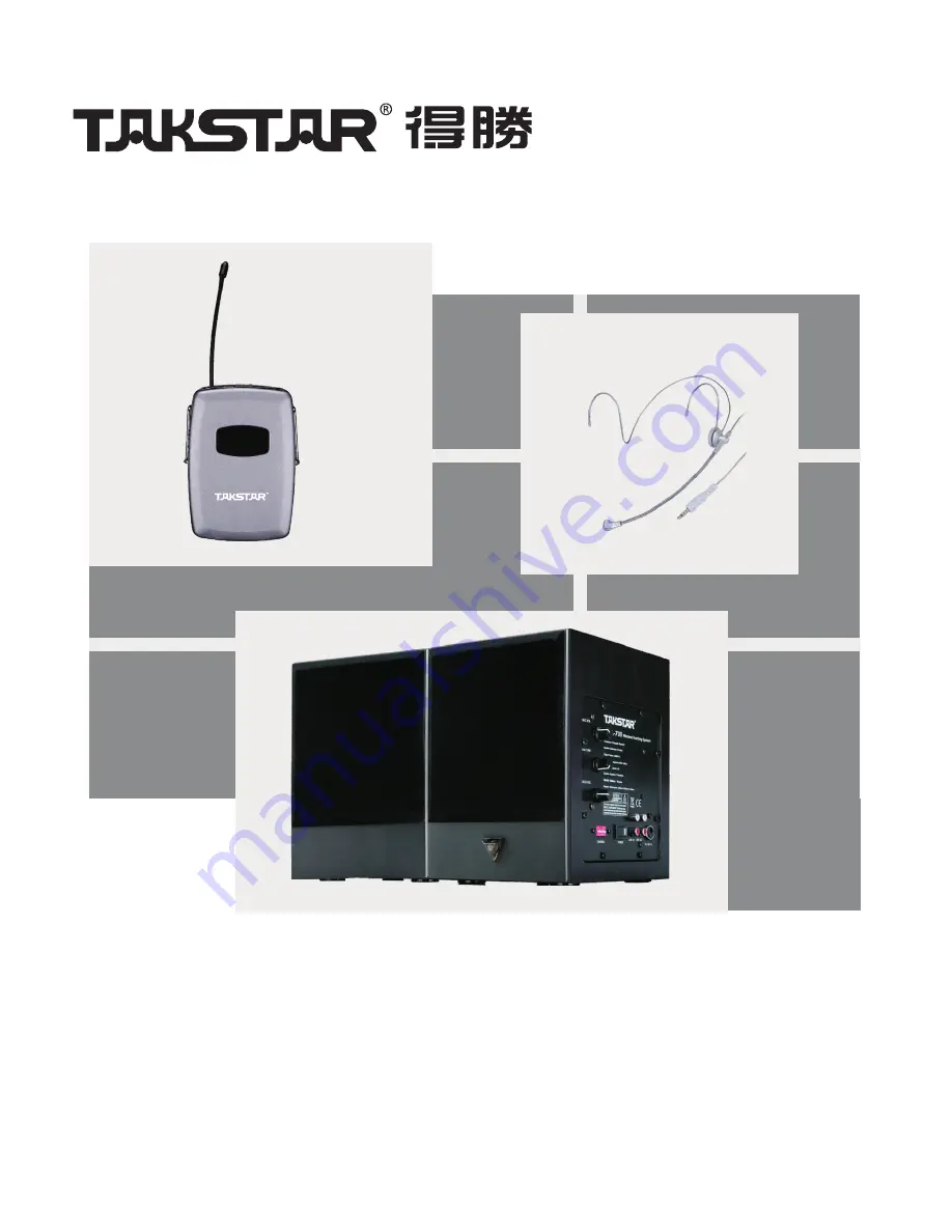 Takstar WDA-700 Скачать руководство пользователя страница 1