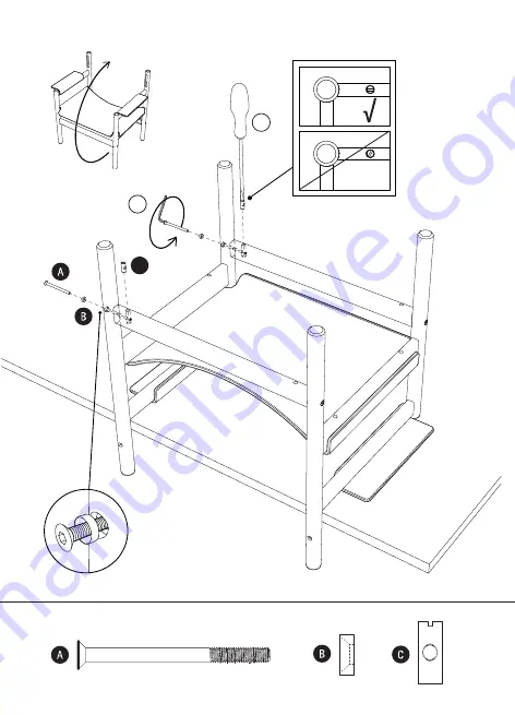 TAKT T04 Soft Lounge Chair Building Instructions Download Page 10