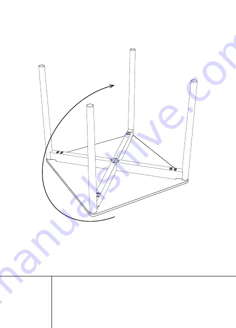 TAKT T10 Cross Table Building Instructions Download Page 8