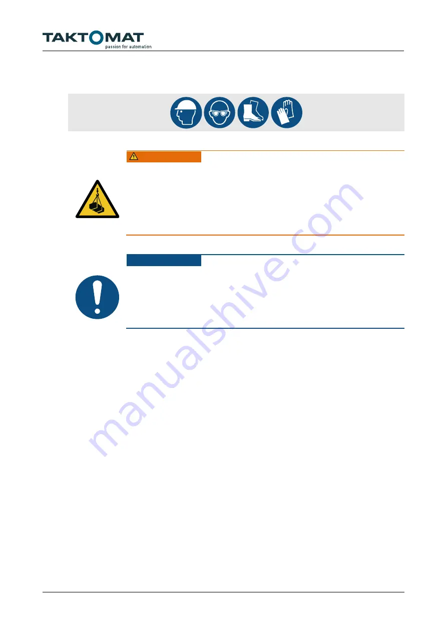 Taktomat RTX350 Assembly Instructions Manual Download Page 10