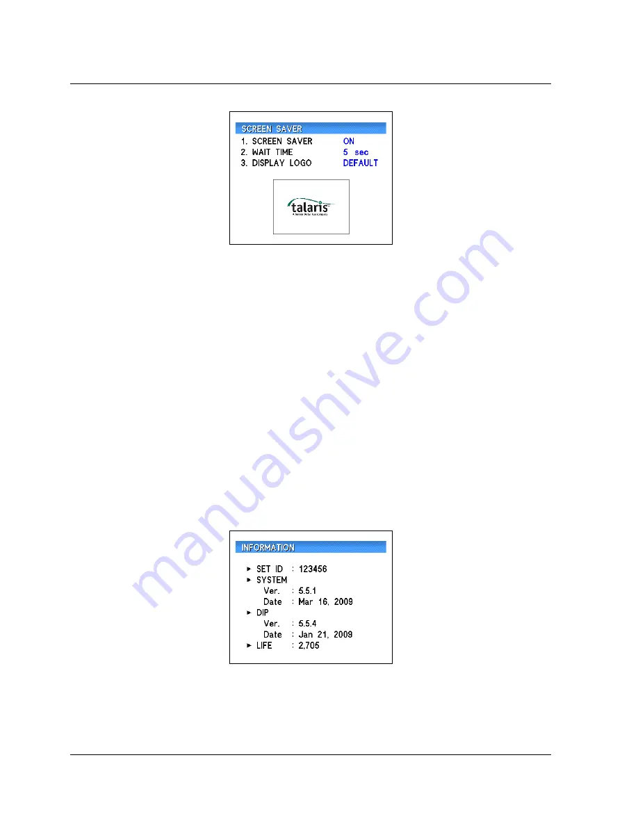 Talaris ntegra 177-0800 User Manual Download Page 54