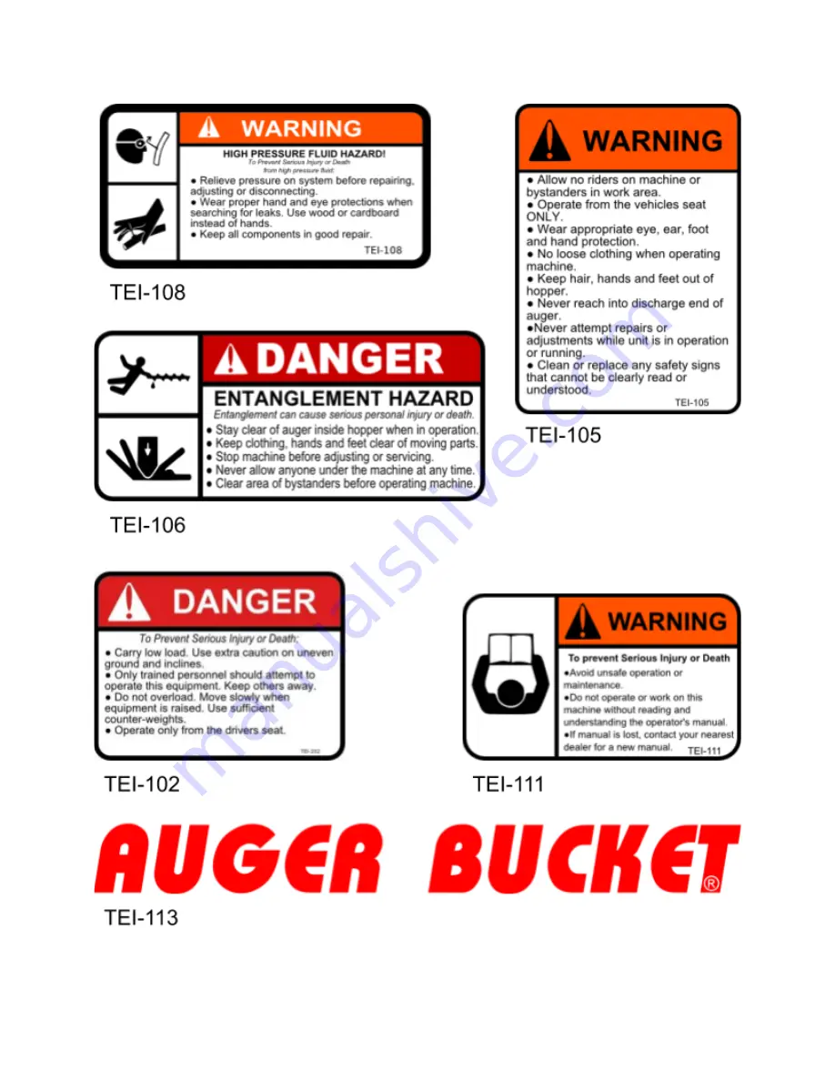 Talet Equipment 3000 Series Parts & Operators Manual Download Page 16