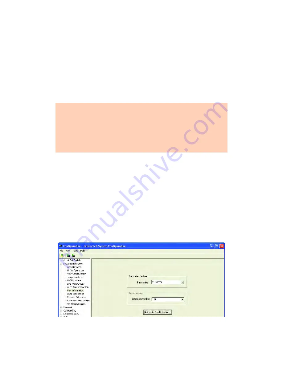 Talkswitch CT.TS005.001101.UK User Manual Download Page 47