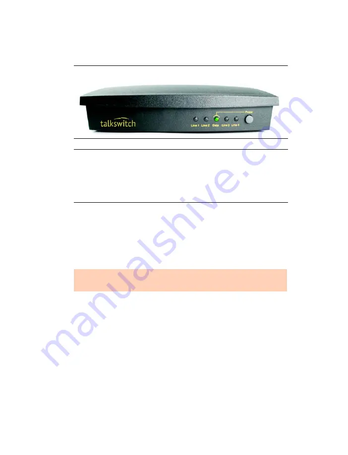 Talkswitch CT.TS005.003902 Скачать руководство пользователя страница 22