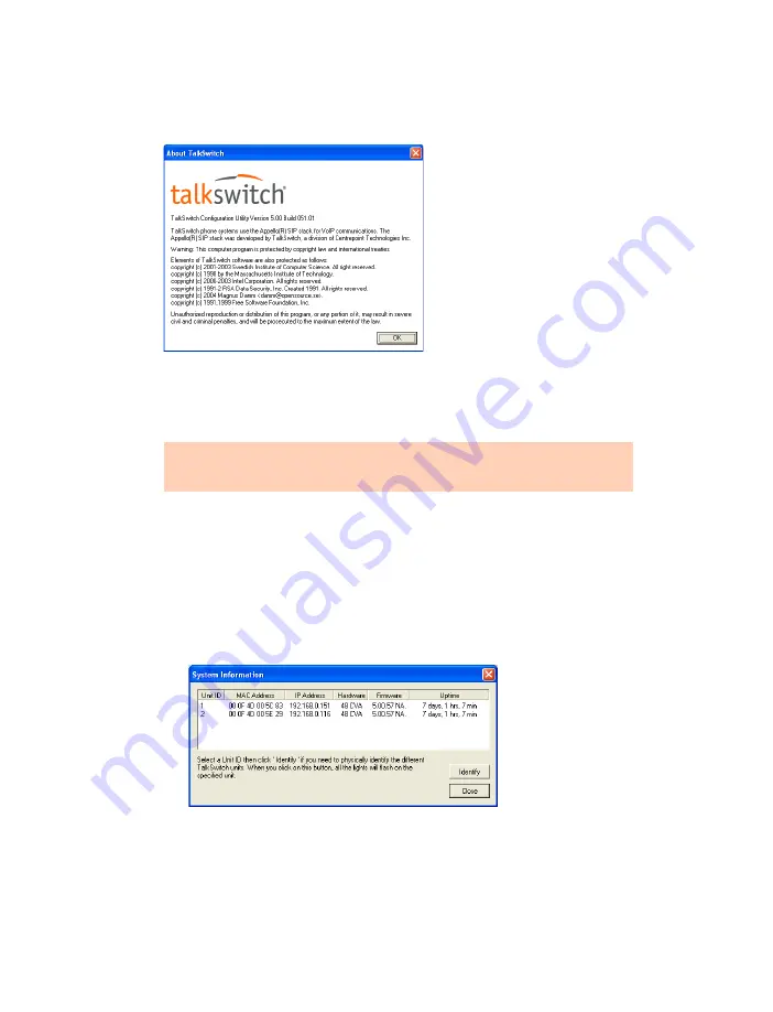 Talkswitch CT.TS005.003902 User Manual Download Page 28