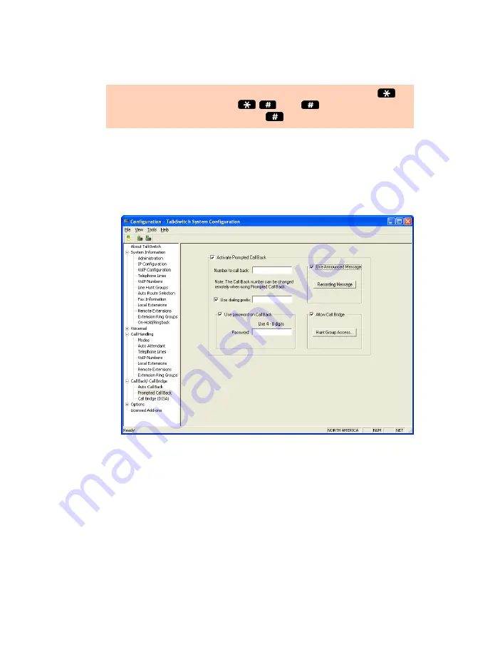 Talkswitch CT.TS005.003902 User Manual Download Page 143