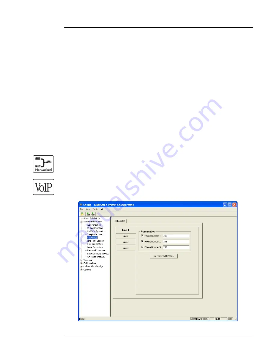 Talkswitch TALKSWITCH 48-CA User Manual Download Page 40