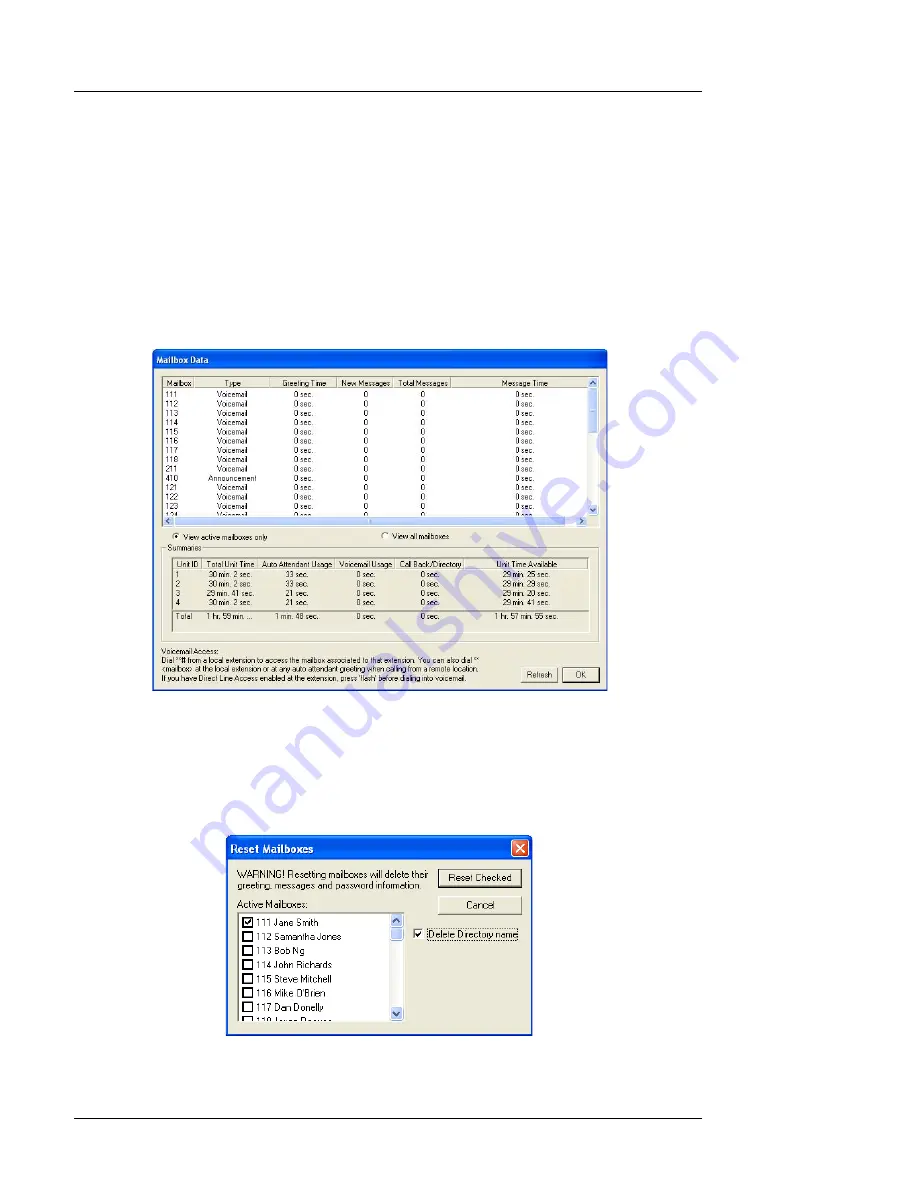 Talkswitch TALKSWITCH 48-CA User Manual Download Page 61