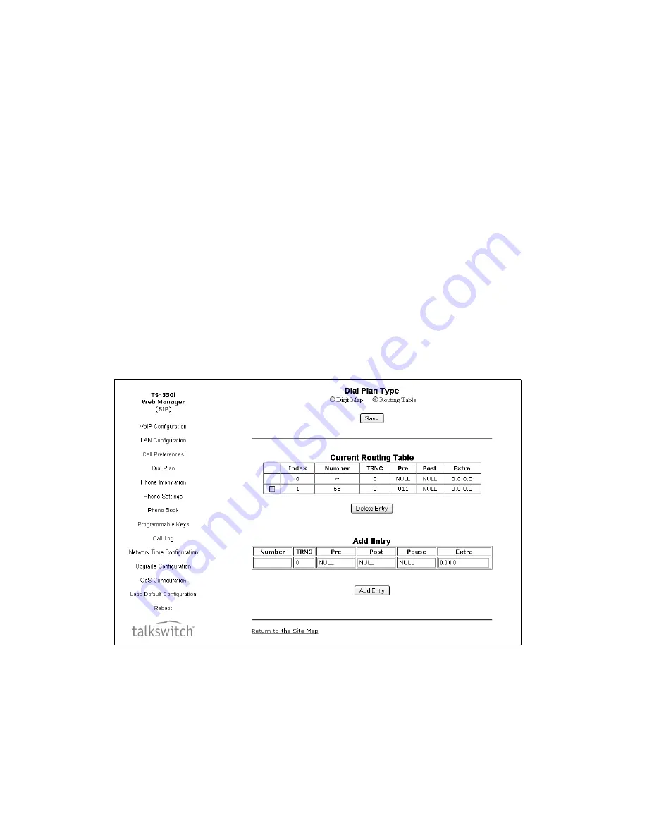 Talkswitch TS-450i Скачать руководство пользователя страница 50