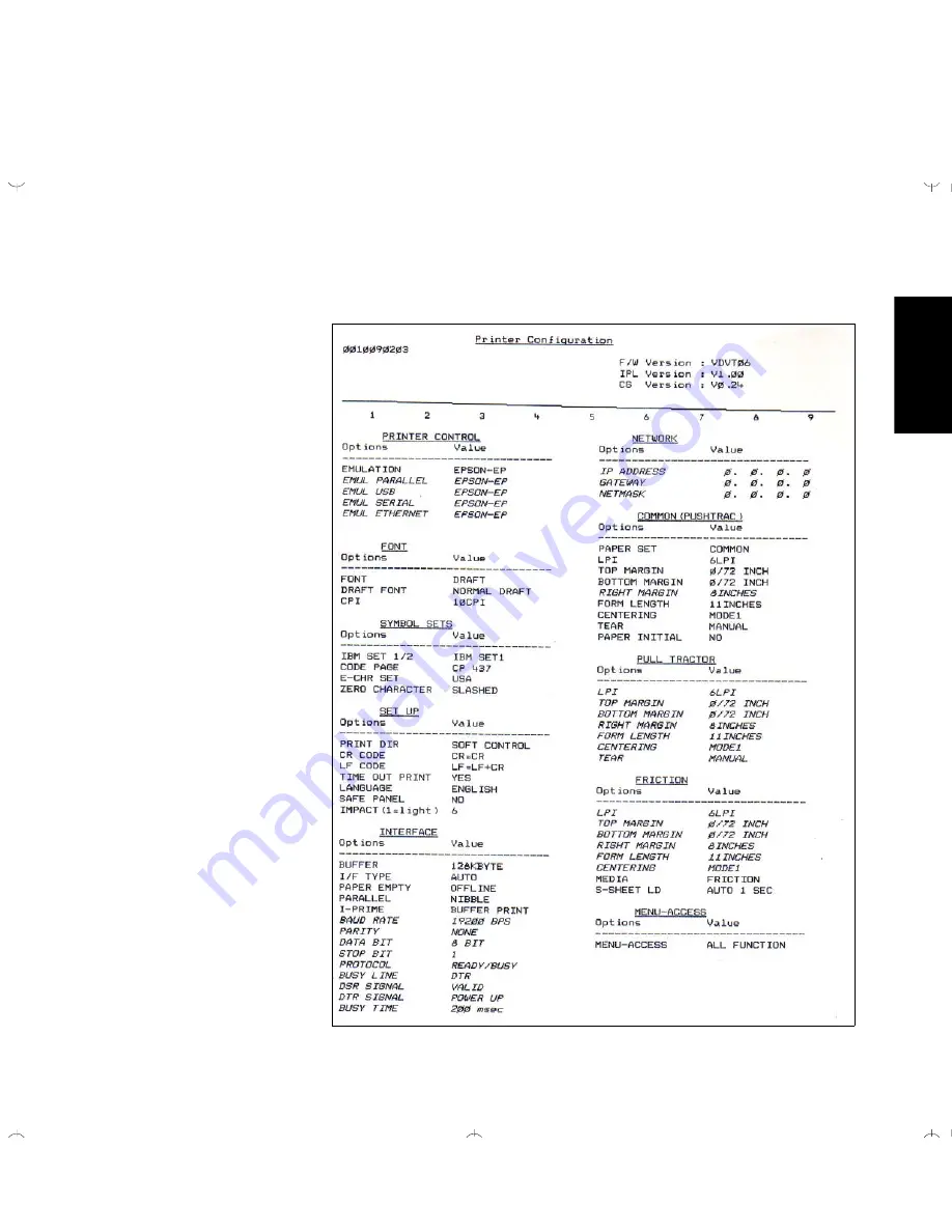 TallyGenicom 2440 Quick Start Manual Download Page 32