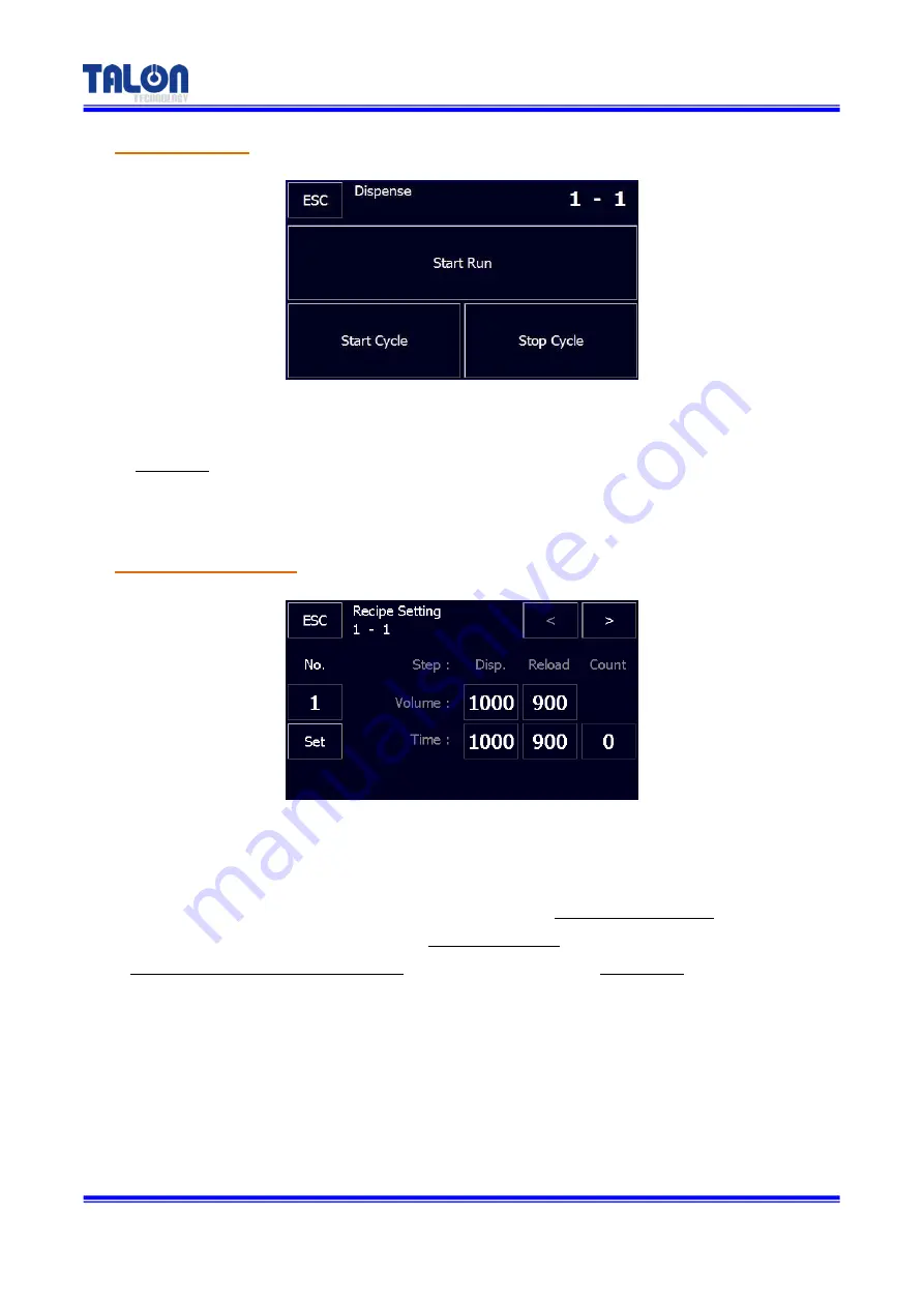 Talon TP-50BS Manual Download Page 18