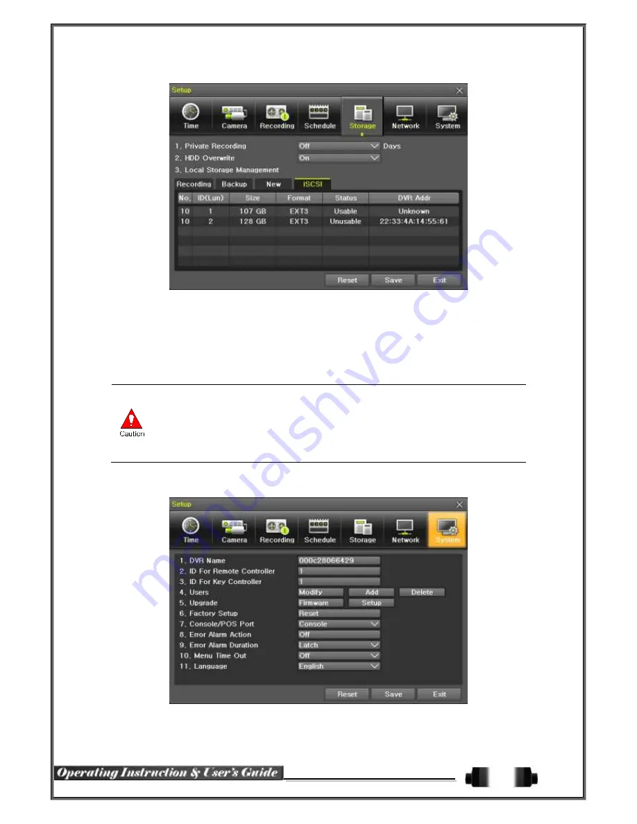 Talos Security Deluxe HD1-16 Operating Instructions And User Manual Download Page 67