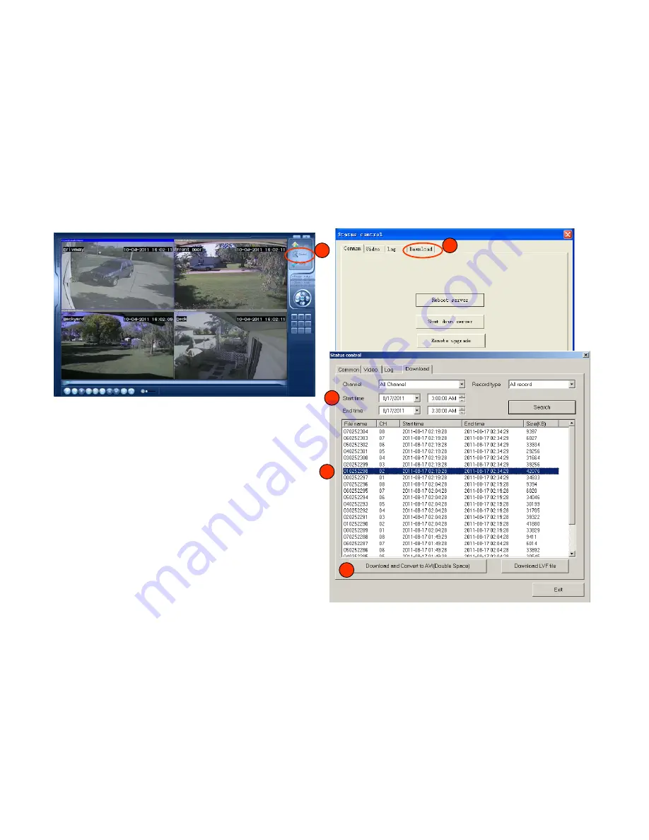 TALOS DVR Quick Reference Manual Download Page 16