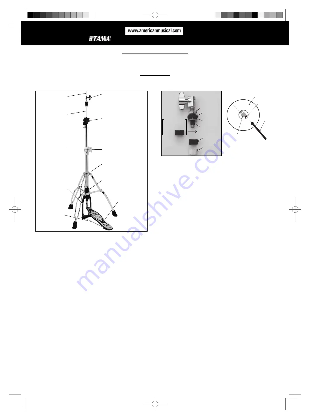 Tama HH605 Instruction Manual Download Page 1