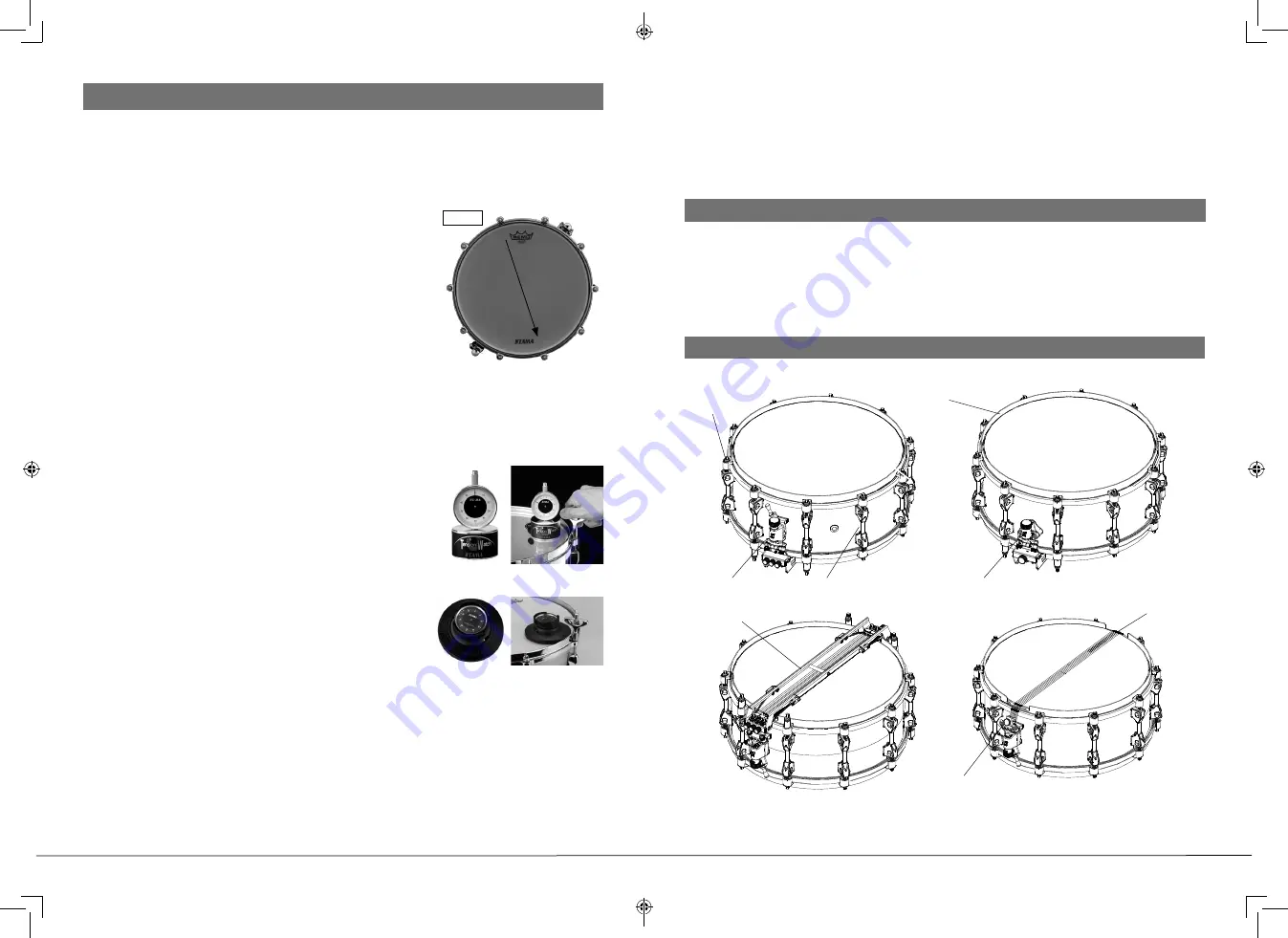 Tama STARPHONIC Instruction Manual Download Page 5