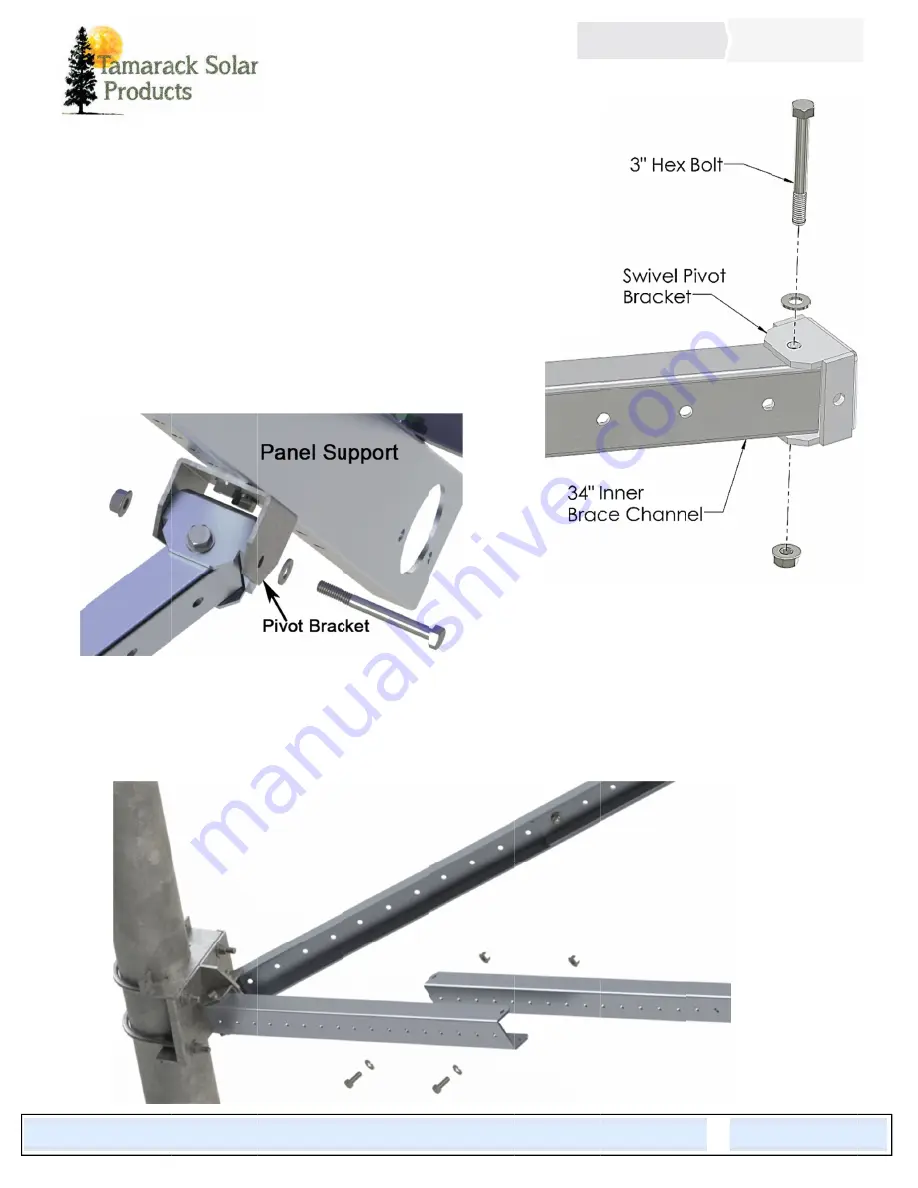 Tamarack Solar UNI-SPHD/4-90 Installation Manual Download Page 9