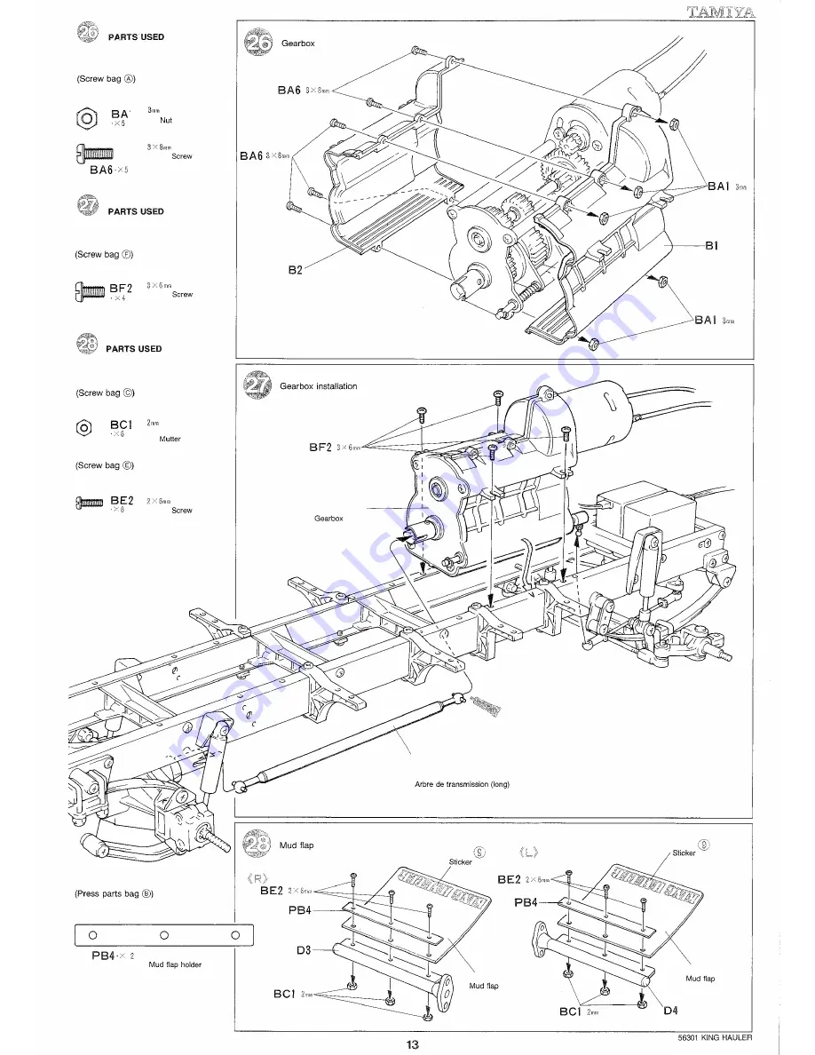 Tamiya 56336 User Manual Download Page 12