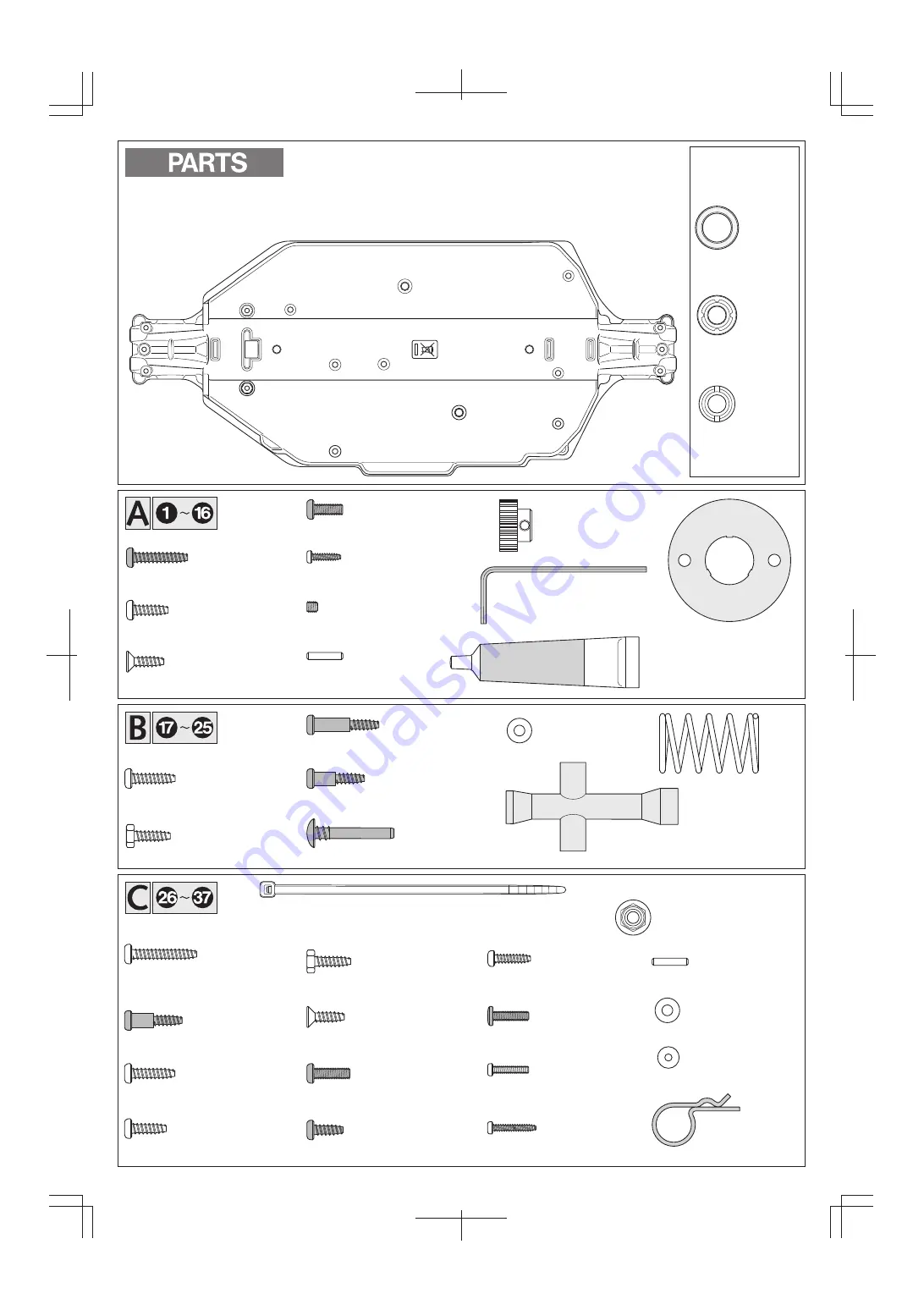 Tamiya TB EVOLUTION II Shaft Driven 4WD Chassis Скачать руководство пользователя страница 23