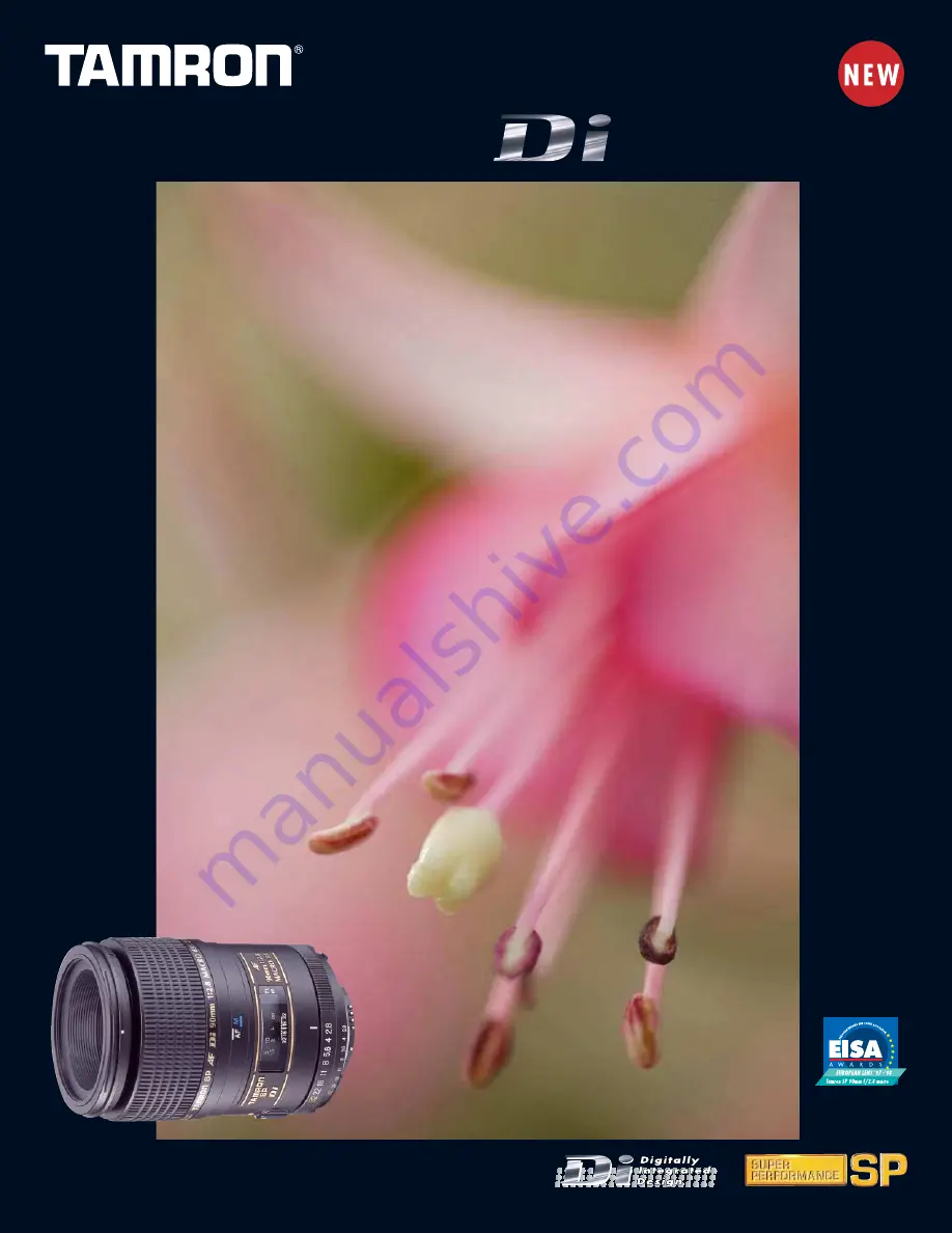 Tamron 272E Specification Sheet Download Page 1