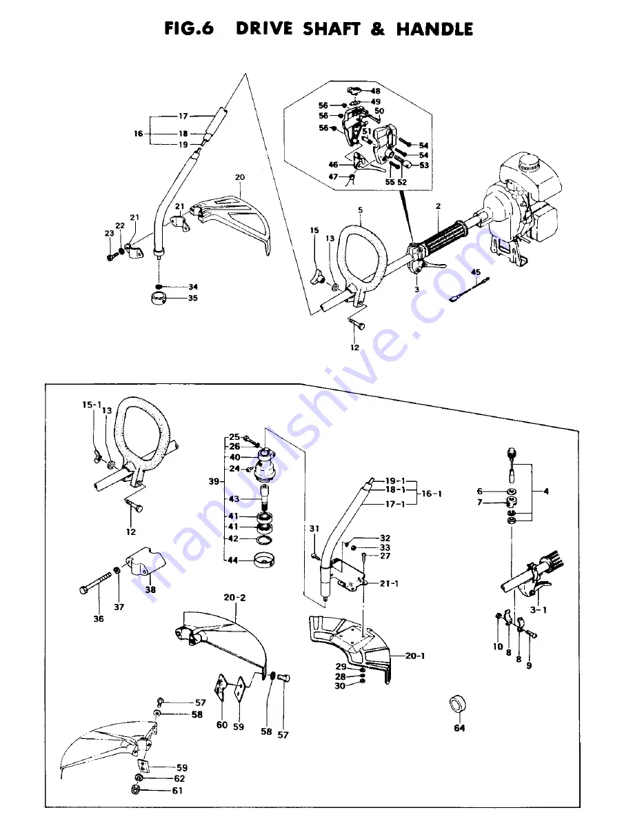 Tanaka Brushcutter TBC-160 Parts Catalog Download Page 13