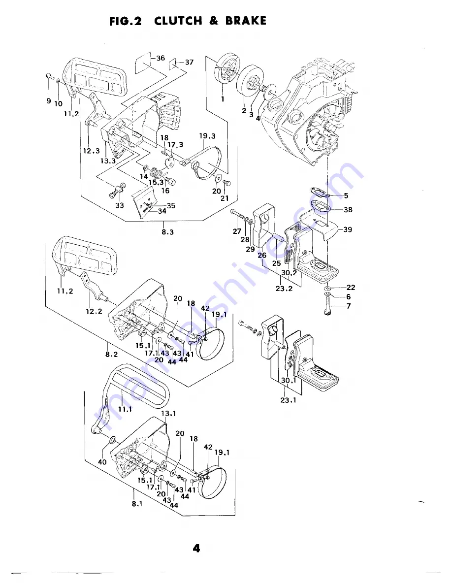 Tanaka ECS-370 Spare Parts Catalog Download Page 5