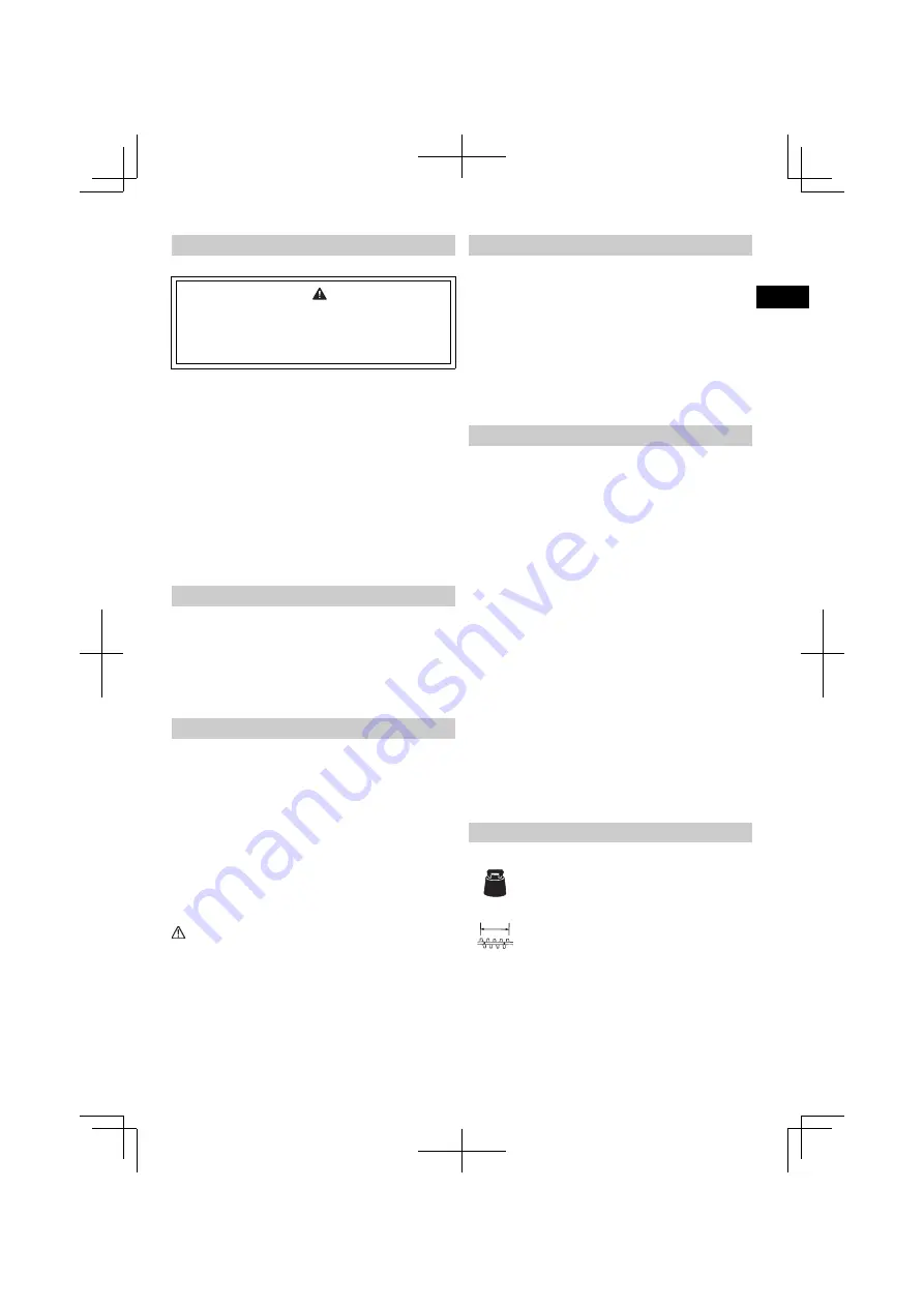 Tanaka SF-HT Handling Instructions Manual Download Page 7