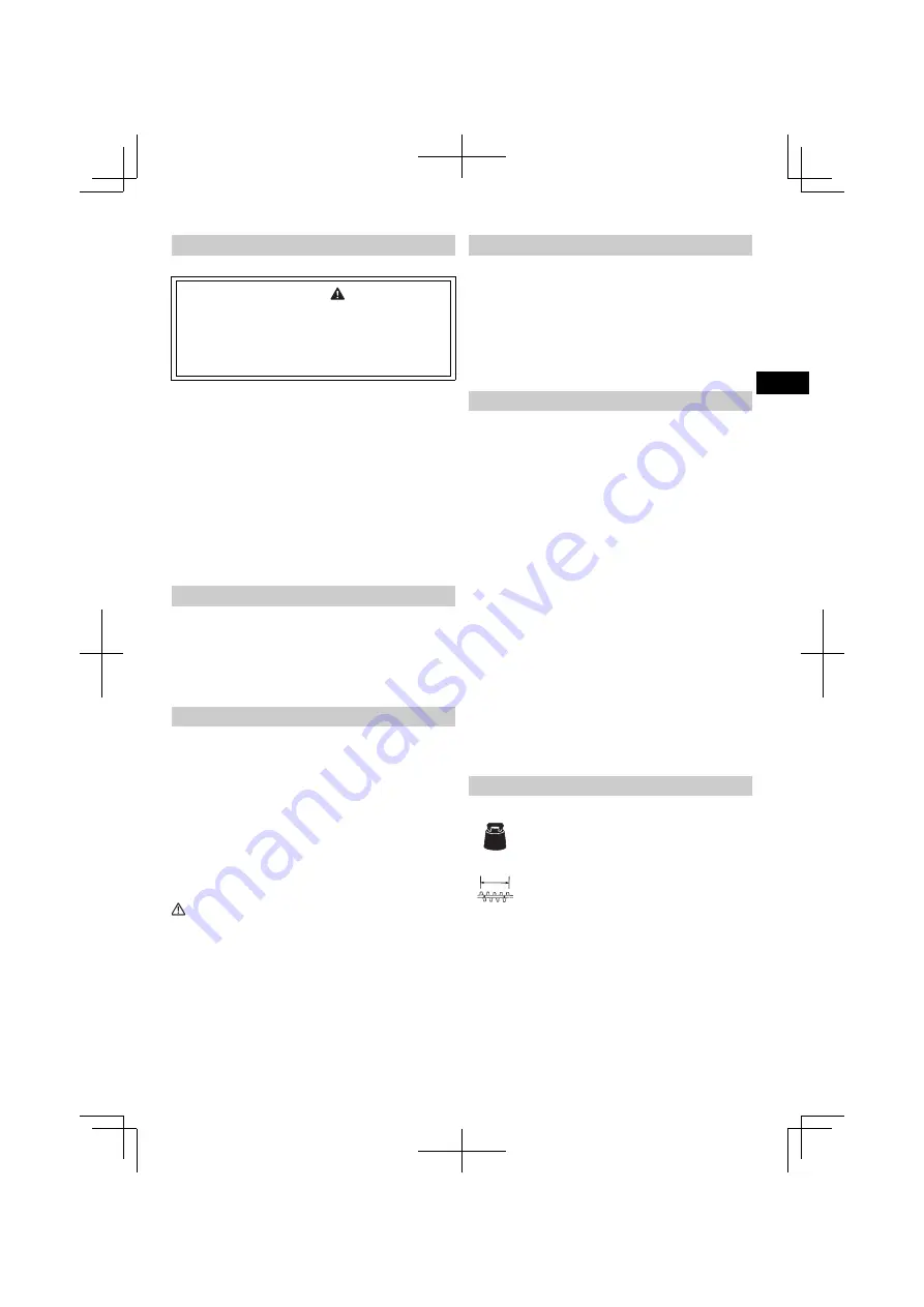 Tanaka SF-HT Handling Instructions Manual Download Page 13