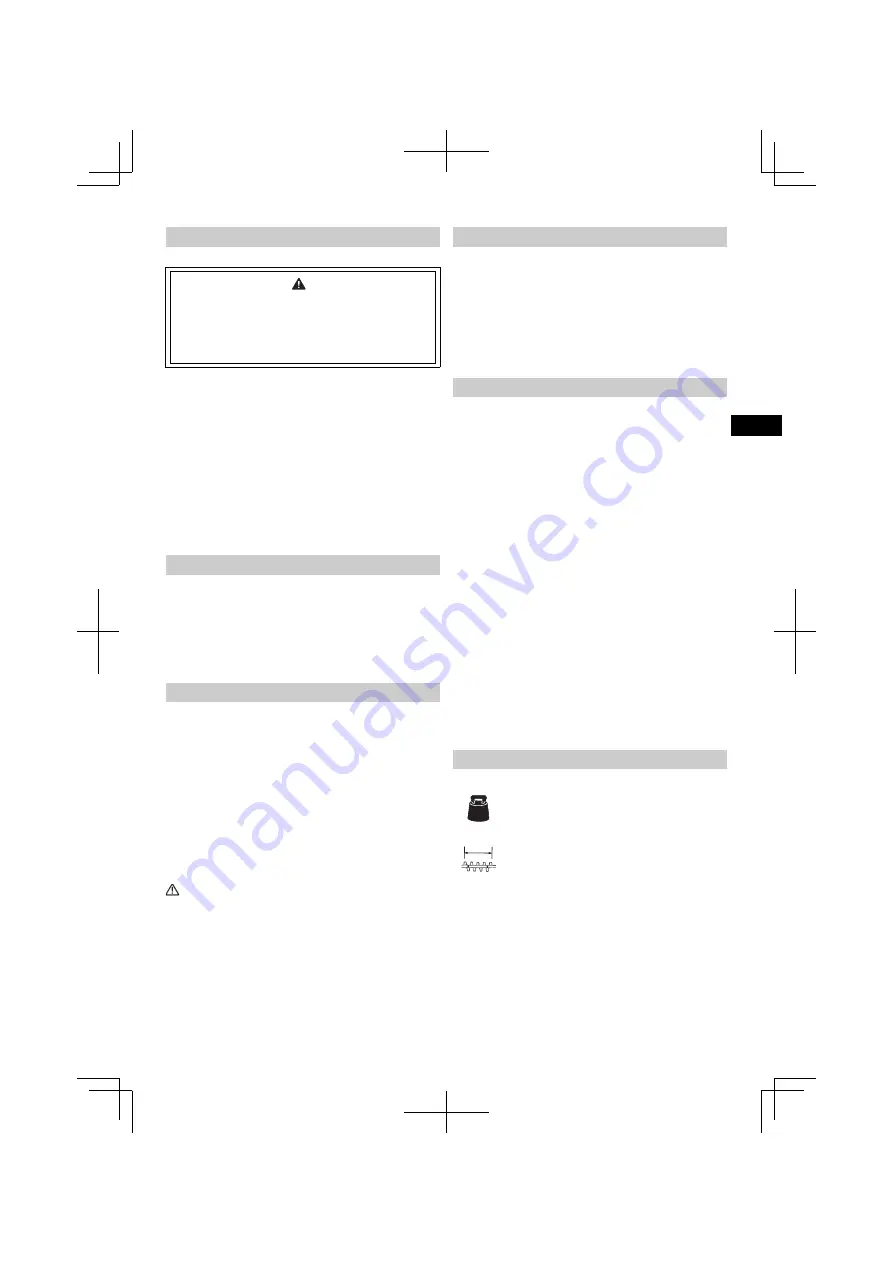 Tanaka SF-HT Handling Instructions Manual Download Page 17