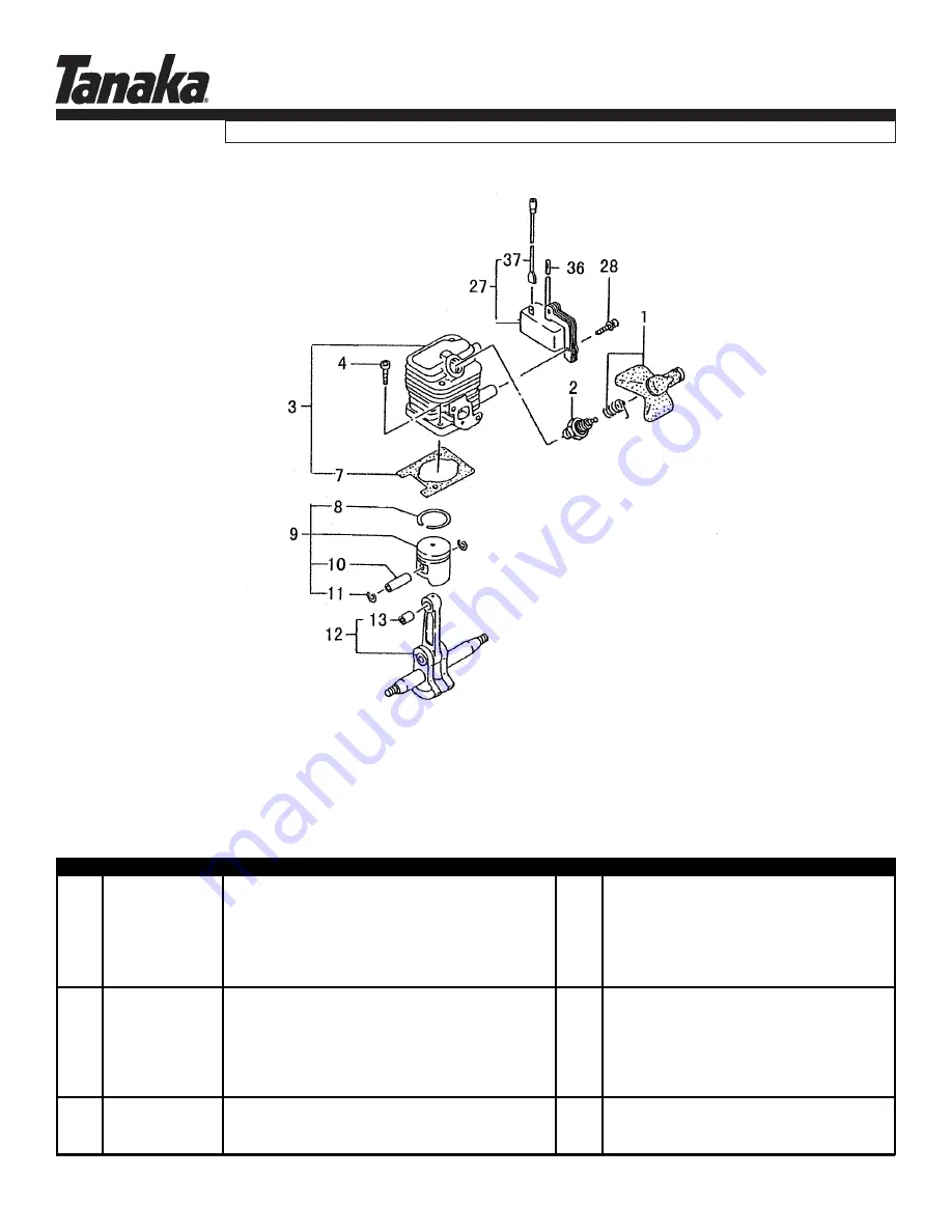 Tanaka T277487 Скачать руководство пользователя страница 2