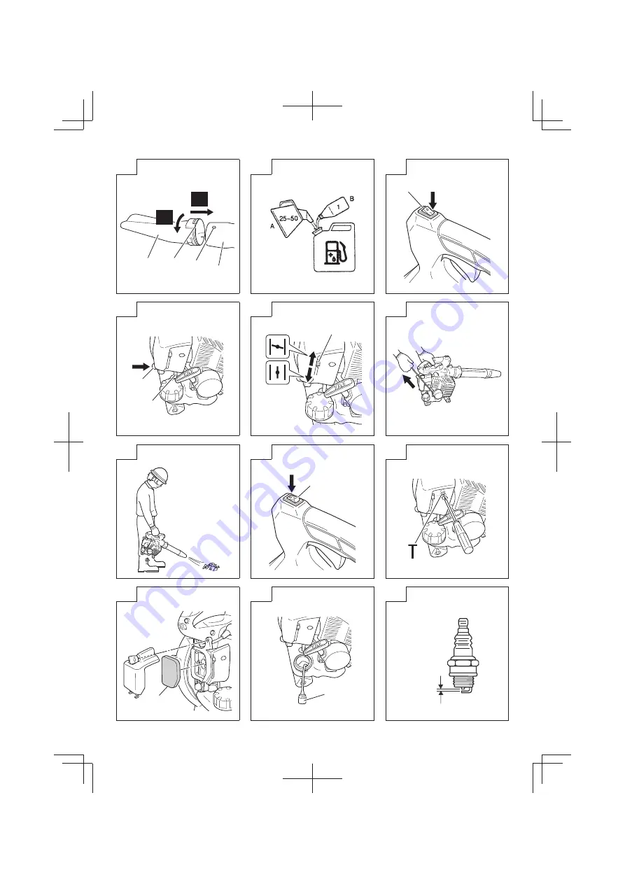 Tanaka TRB 27EAP Handling Instructions Manual Download Page 3