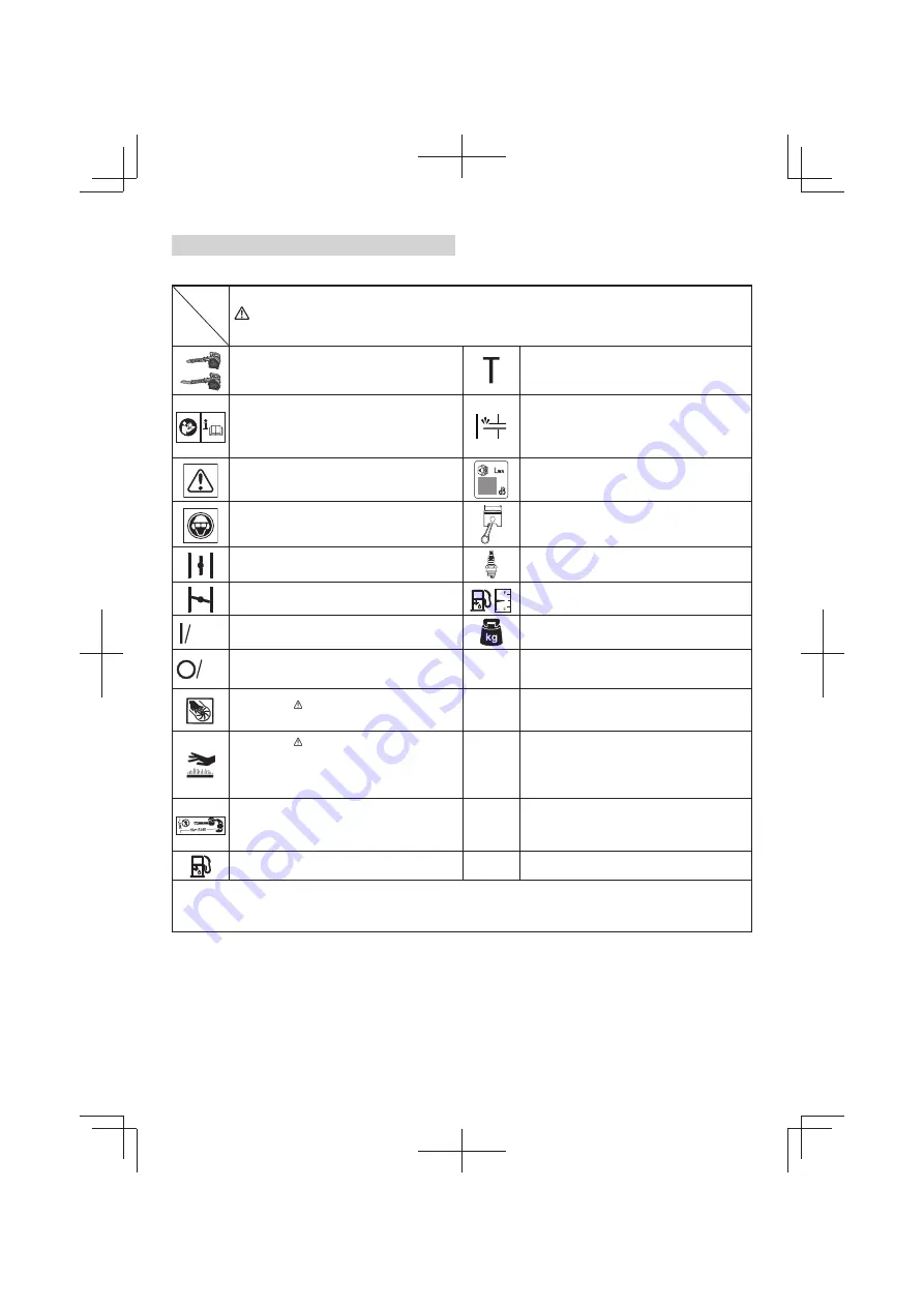 Tanaka TRB 27EAP Handling Instructions Manual Download Page 124