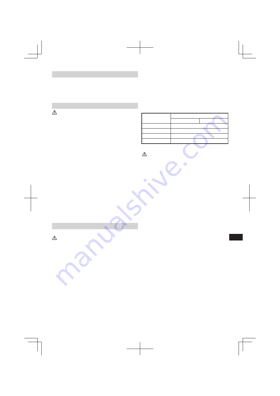 Tanaka TRB 27EAP Handling Instructions Manual Download Page 161