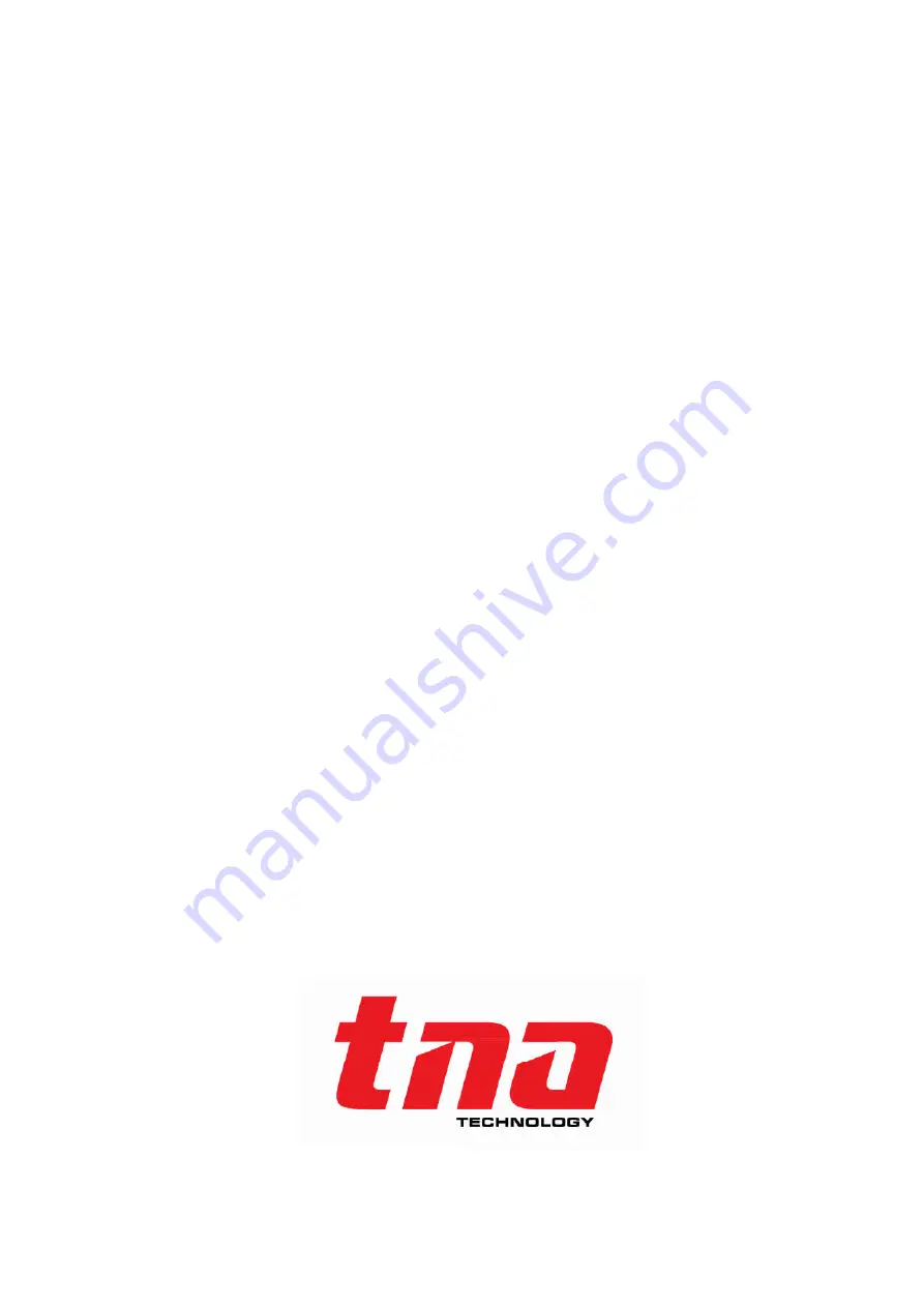 Tanda TX7230 Installation And Operation Manual Download Page 1