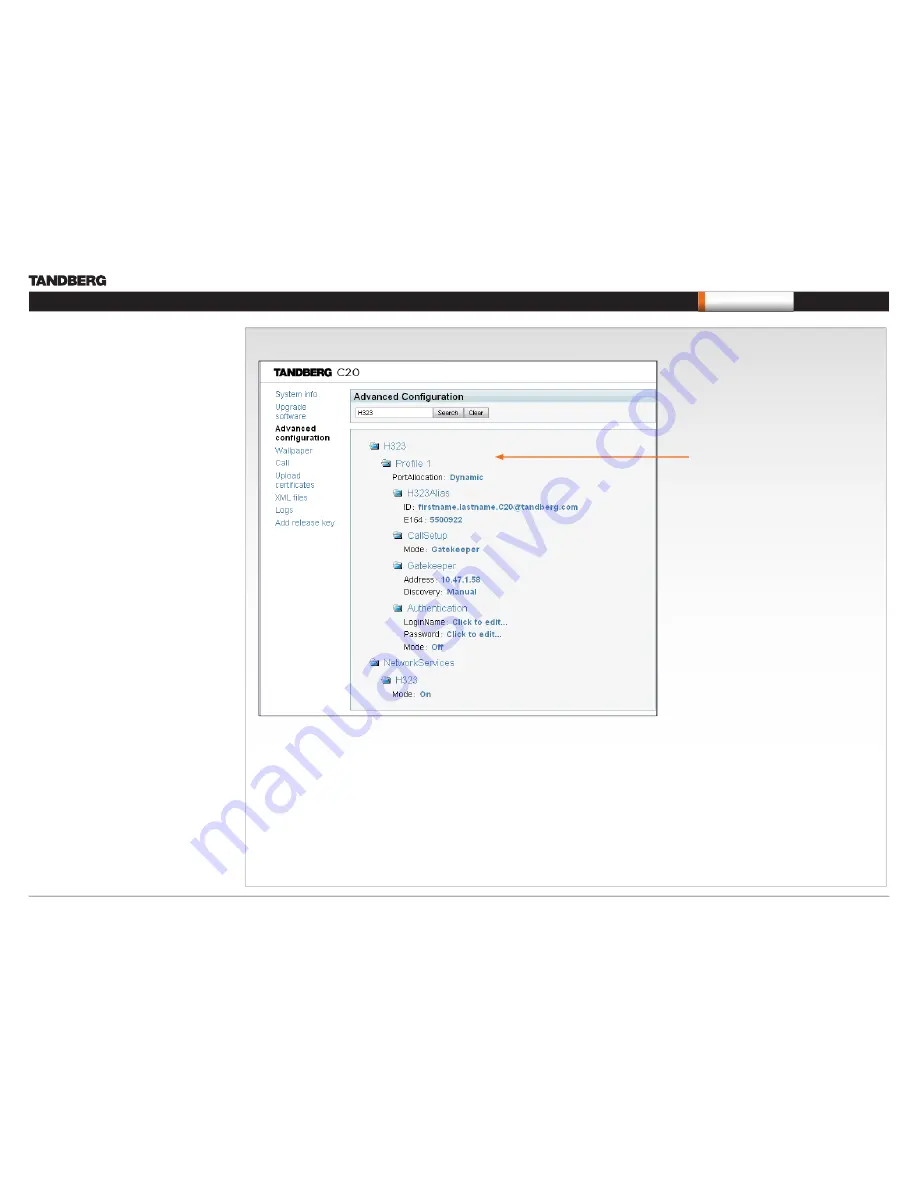 TANDBERG Codec C20 Administrator'S Manual Download Page 51