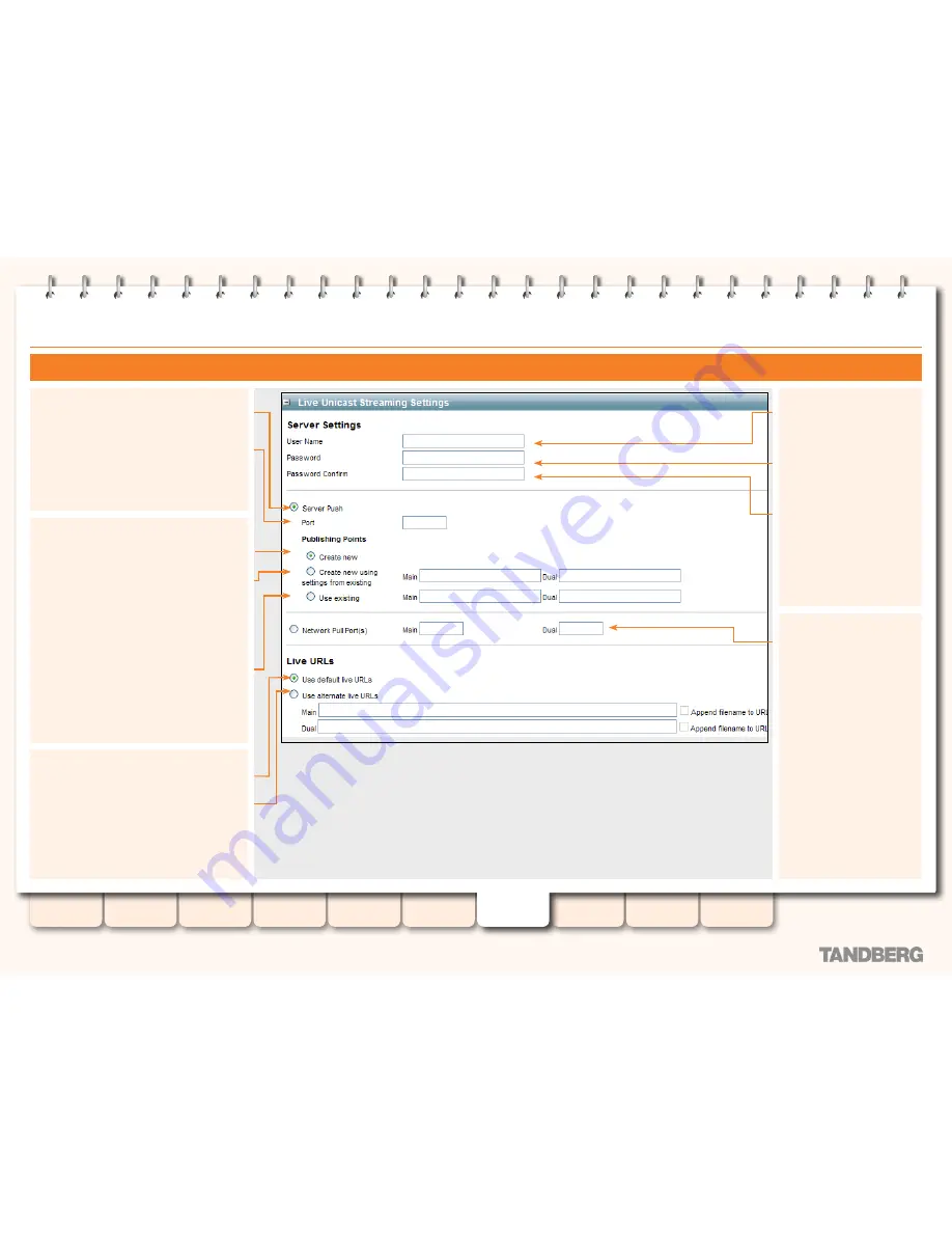 TANDBERG Content Server None Administrator'S Manual Download Page 66