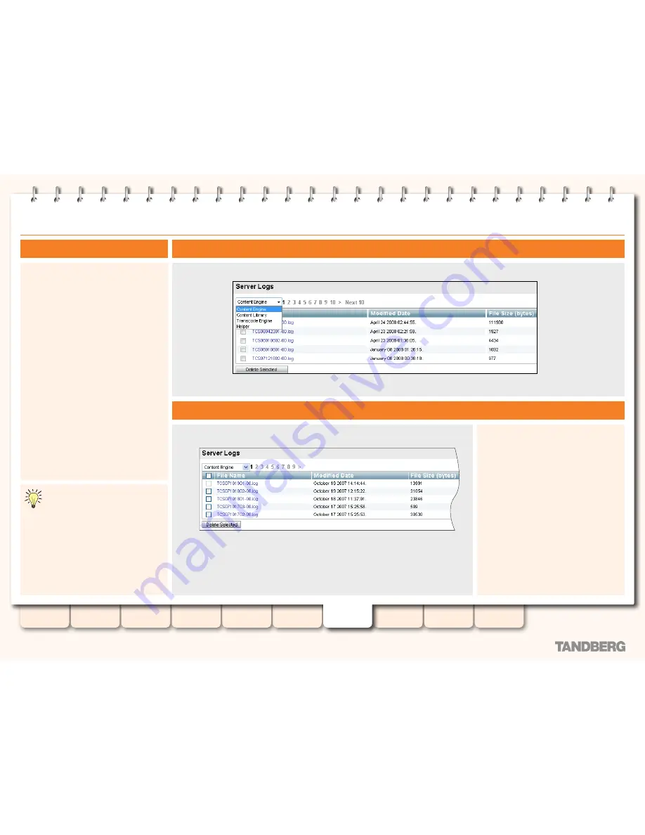 TANDBERG Content Server None Administrator'S Manual Download Page 81