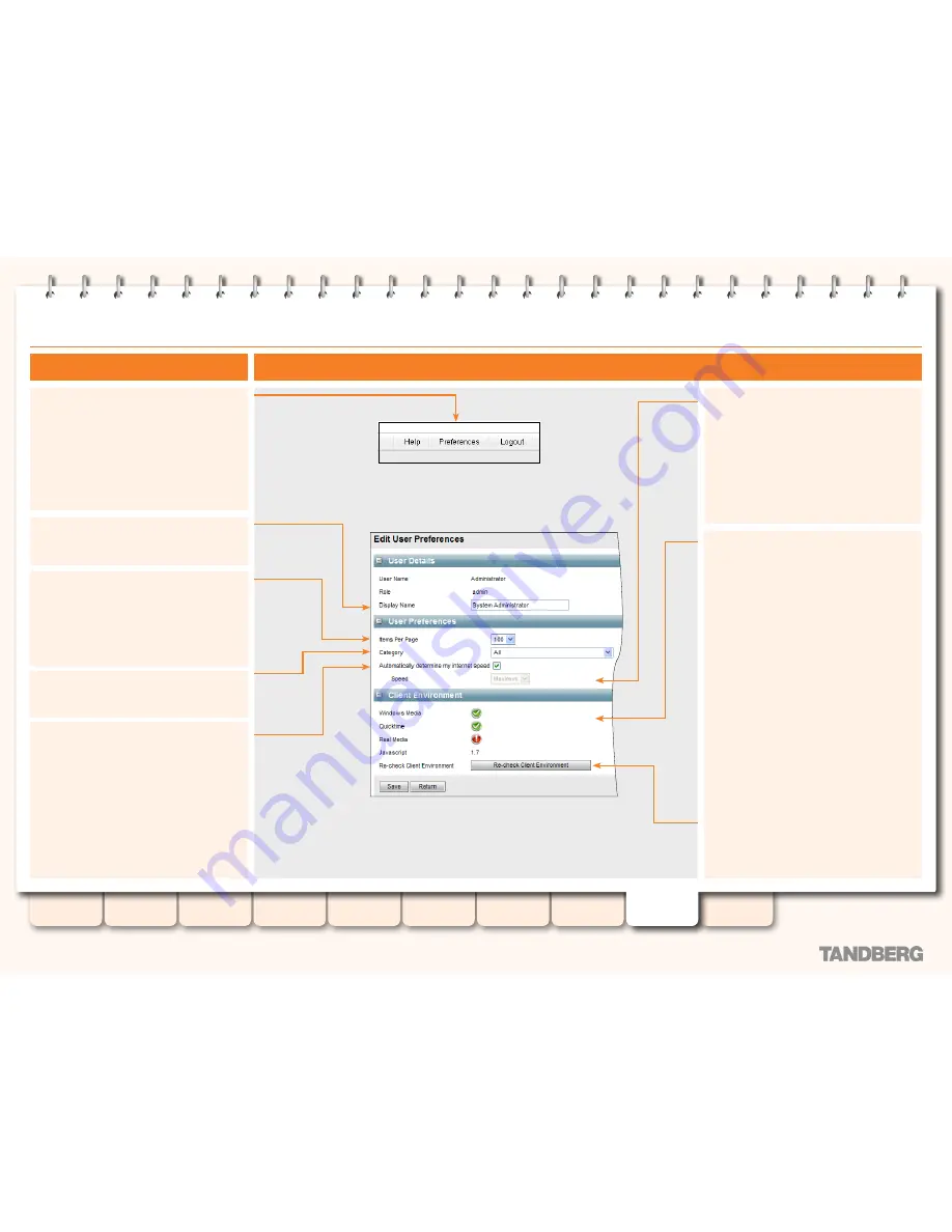 TANDBERG Content Server None Administrator'S Manual Download Page 115