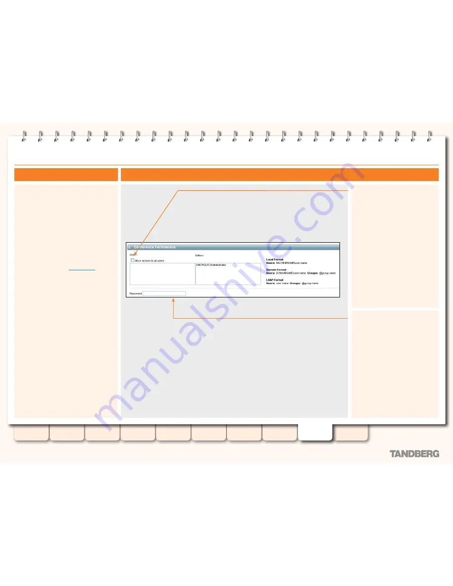 TANDBERG Content Server None Administrator'S Manual Download Page 124