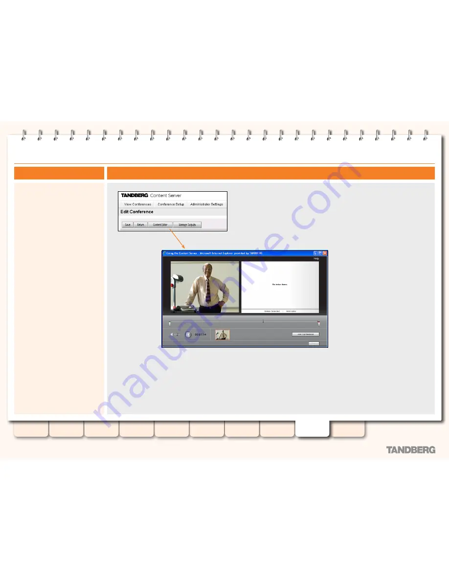 TANDBERG Content Server None Administrator'S Manual Download Page 128
