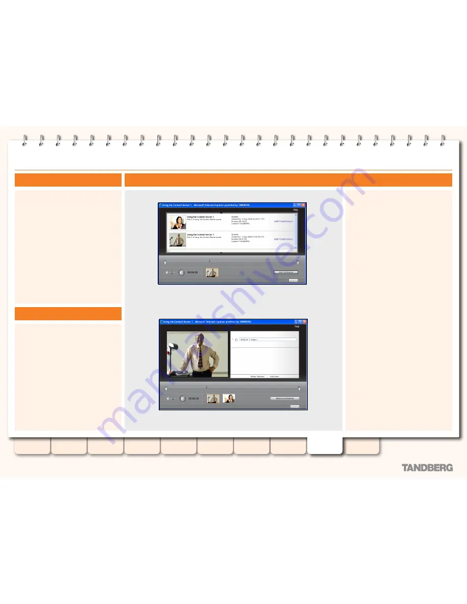 TANDBERG Content Server None Administrator'S Manual Download Page 130