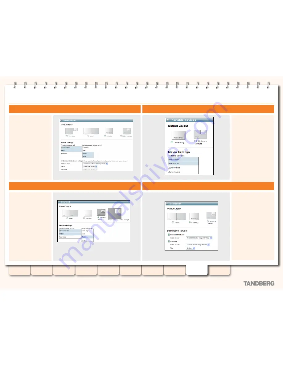 TANDBERG Content Server None Administrator'S Manual Download Page 132