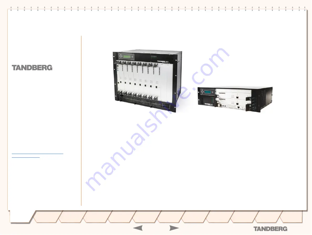 TANDBERG Media Processing System MPS 200 Скачать руководство пользователя страница 2