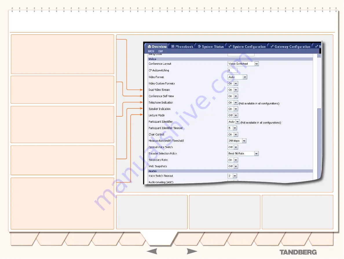 TANDBERG Media Processing System MPS 200 Administrator'S Manual Download Page 44