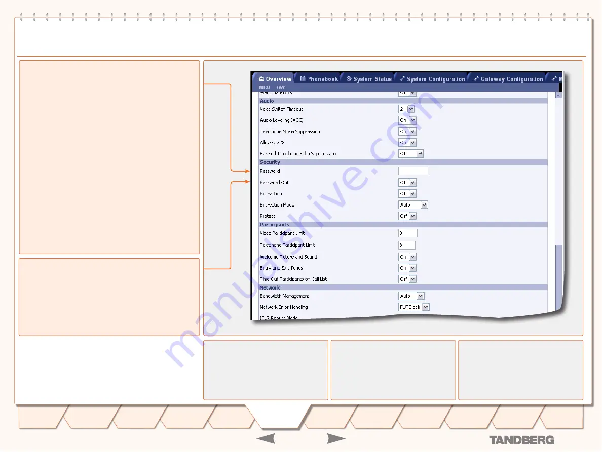 TANDBERG Media Processing System MPS 200 Administrator'S Manual Download Page 48