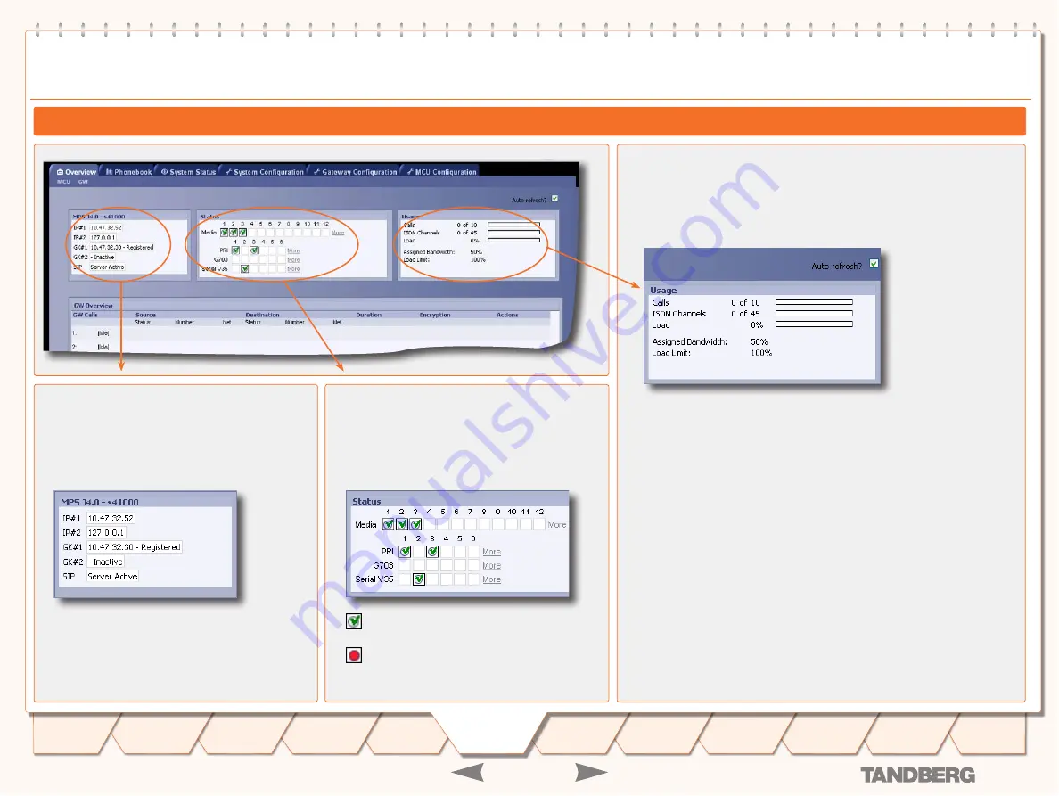 TANDBERG Media Processing System MPS 200 Скачать руководство пользователя страница 68