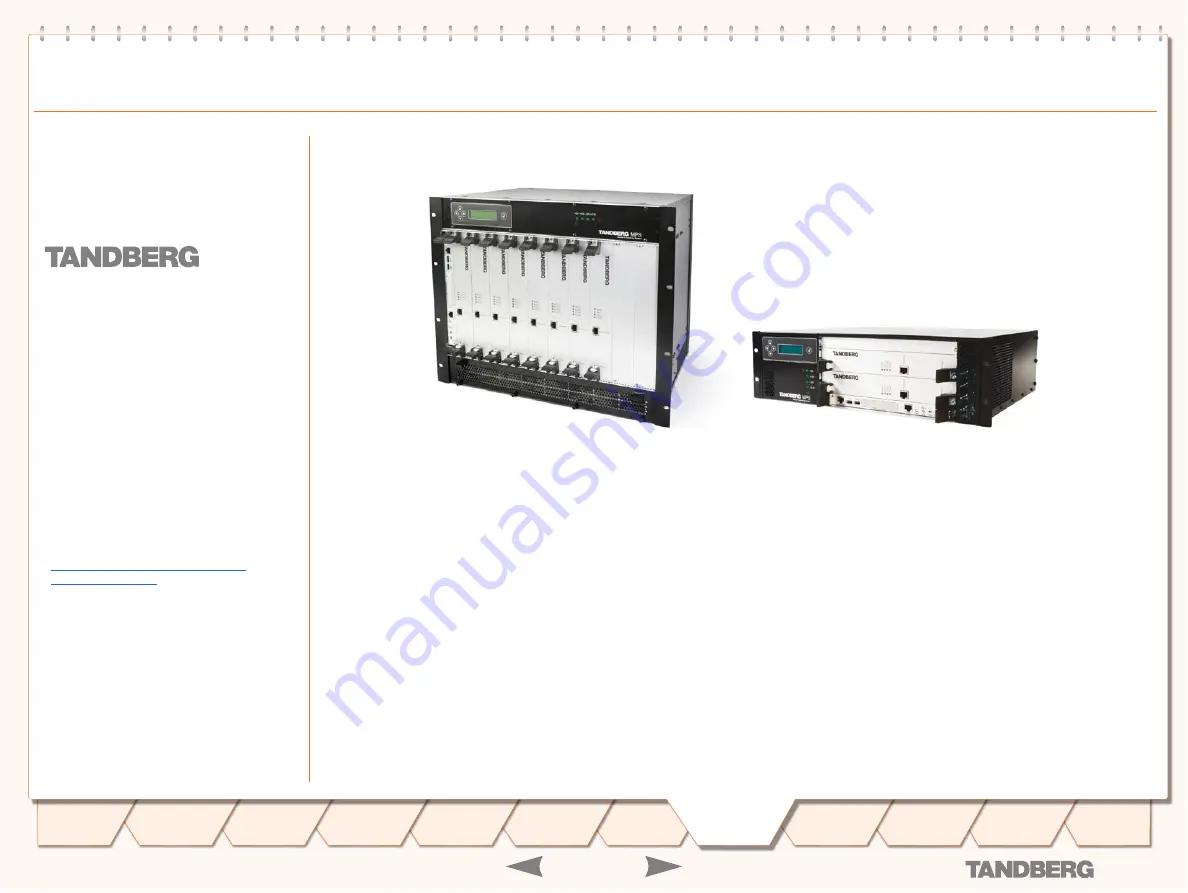 TANDBERG Media Processing System MPS 200 Скачать руководство пользователя страница 86